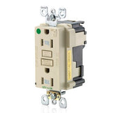Leviton MT163-HGR Lev-Lok Decora Plus Modular 20 Amp Hospital Grade Tamper-Resistant Receptacle